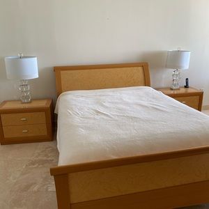 Queen Birdseye Maple Bedroom Set for $2200